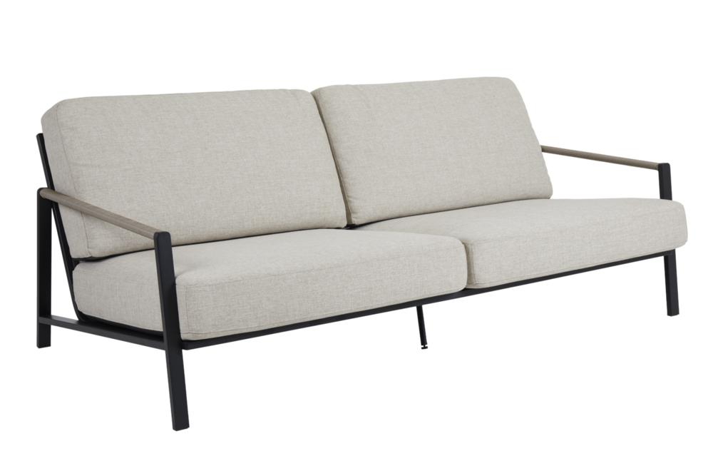 Lyra 2,5-sits soffa Svart/Sand