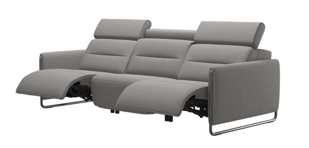 Stressless Emily 3-sitssoffa Stål