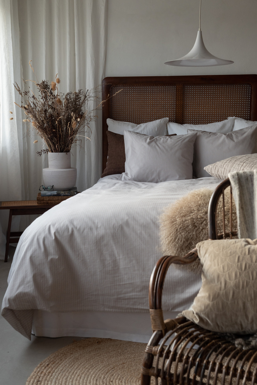 Bäddset Thelma stripe brun