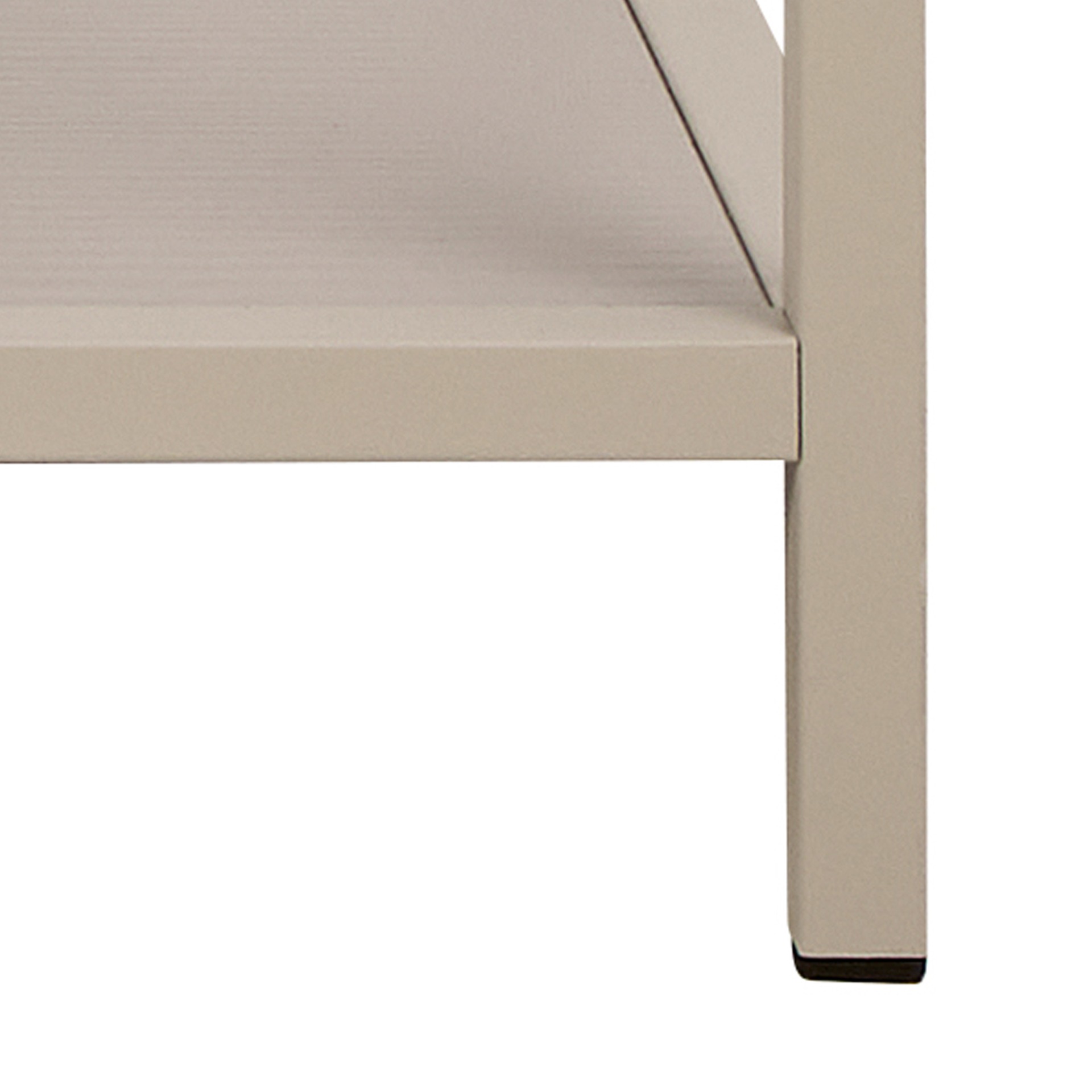 Seaford bokhylla grå vändbar panel, låg