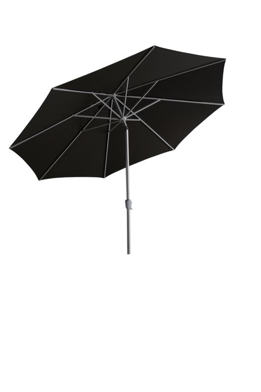 Abriola parasoll Charcoal Black