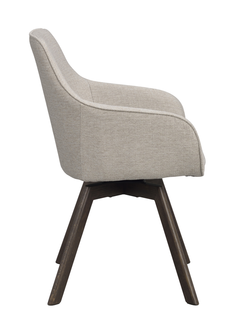 Alison Karmstol, Snurrfunktion, Beige/brun