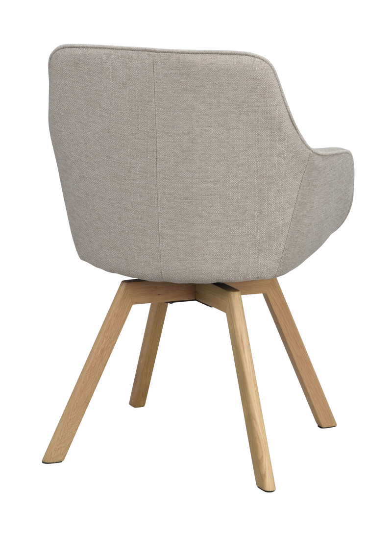 Alison Karmstol, Snurrfunktion, Beige/ek