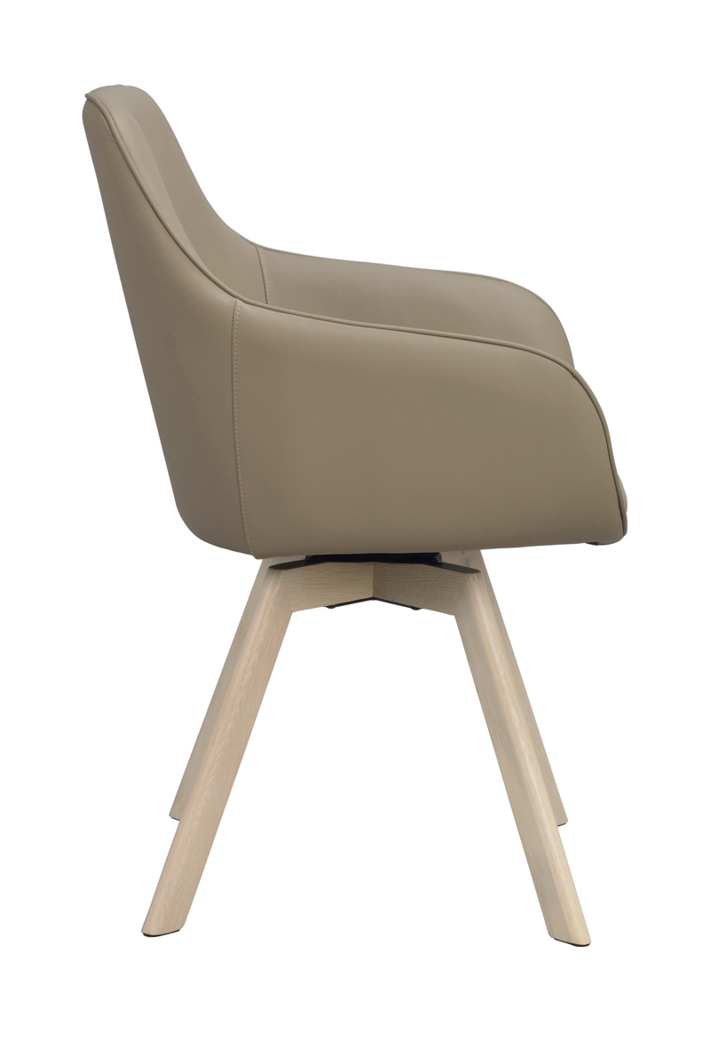 Alison Karmstol, Snurrfunktion, Beige/vitpigmenterad