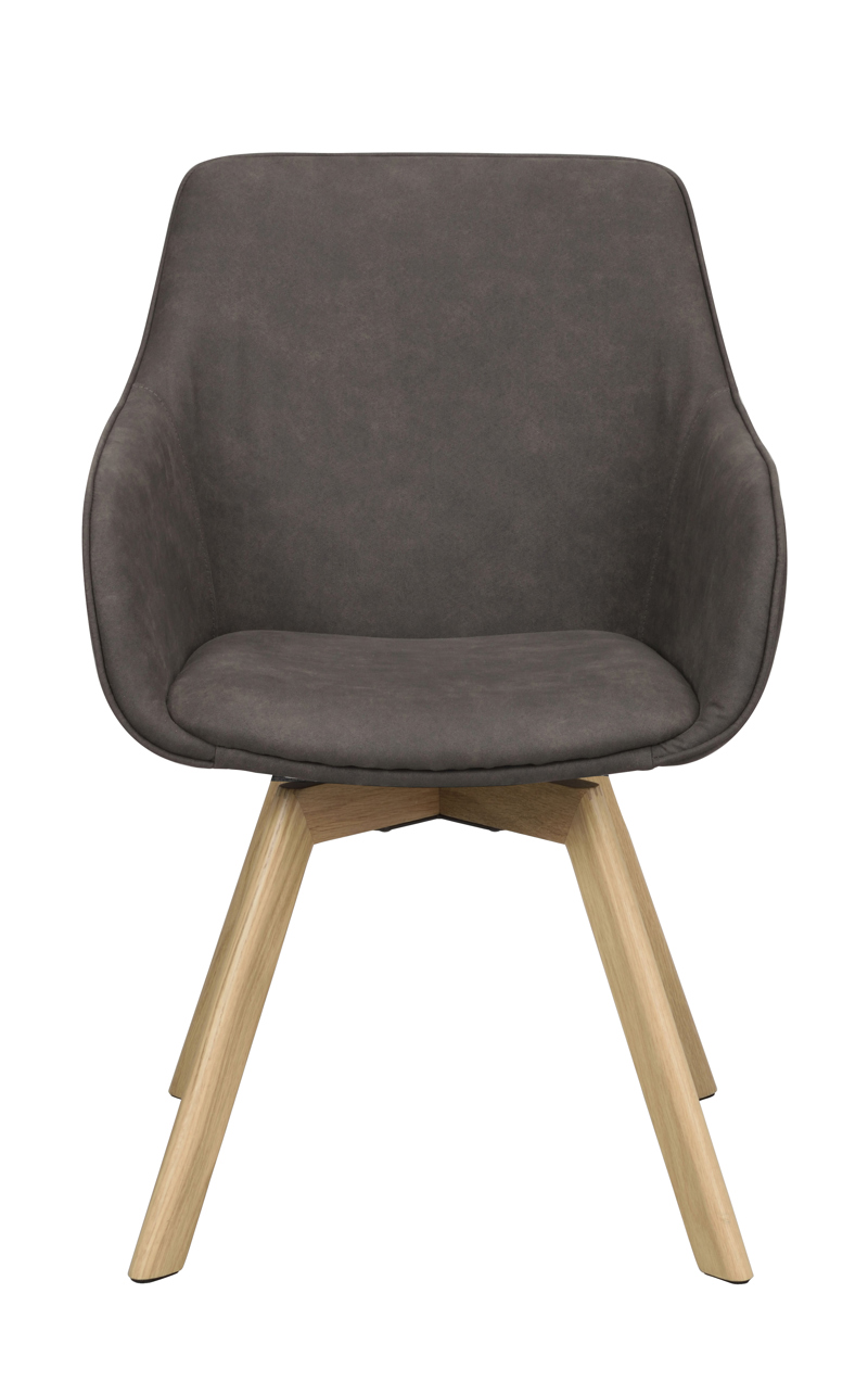 Alison Karmstol, Snurrfunktion, Mörkgrå/ek