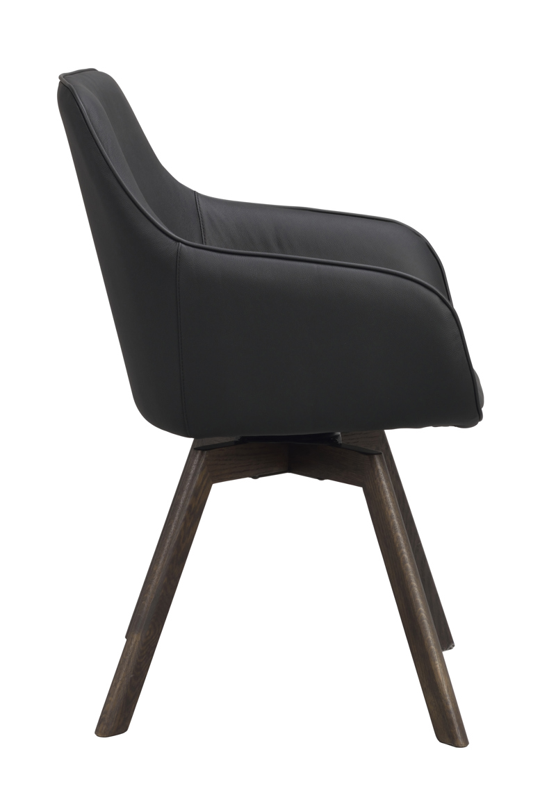 Alison Karmstol, Snurrfunktion, Svart/brun