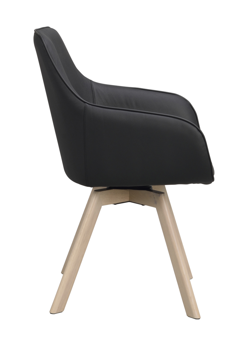 Alison Karmstol, Snurrfunktion, Svart/vitpigmenterad