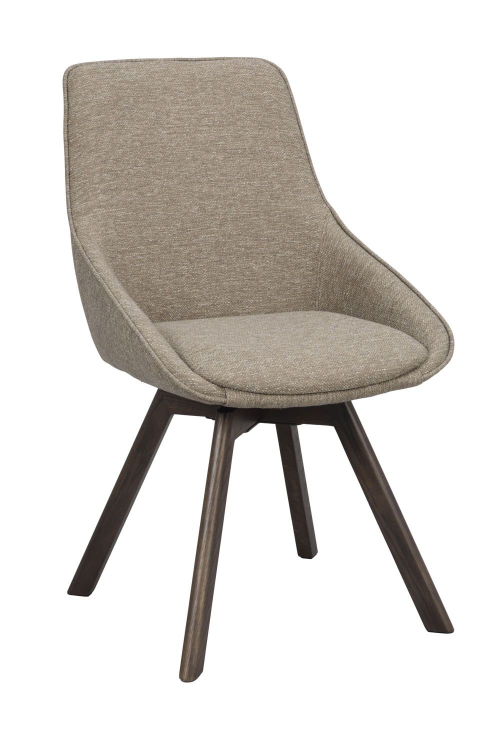 Alison stol Mörkbeige/brun