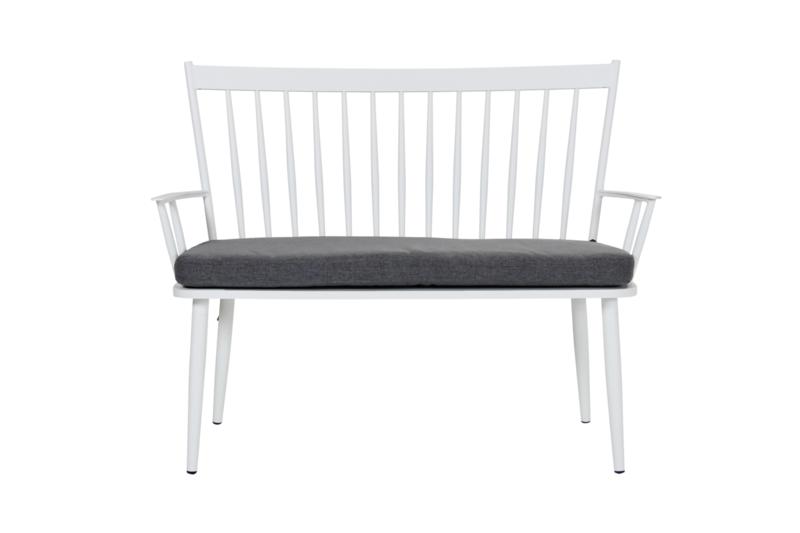 Alvena 2-sitssoffa Vit