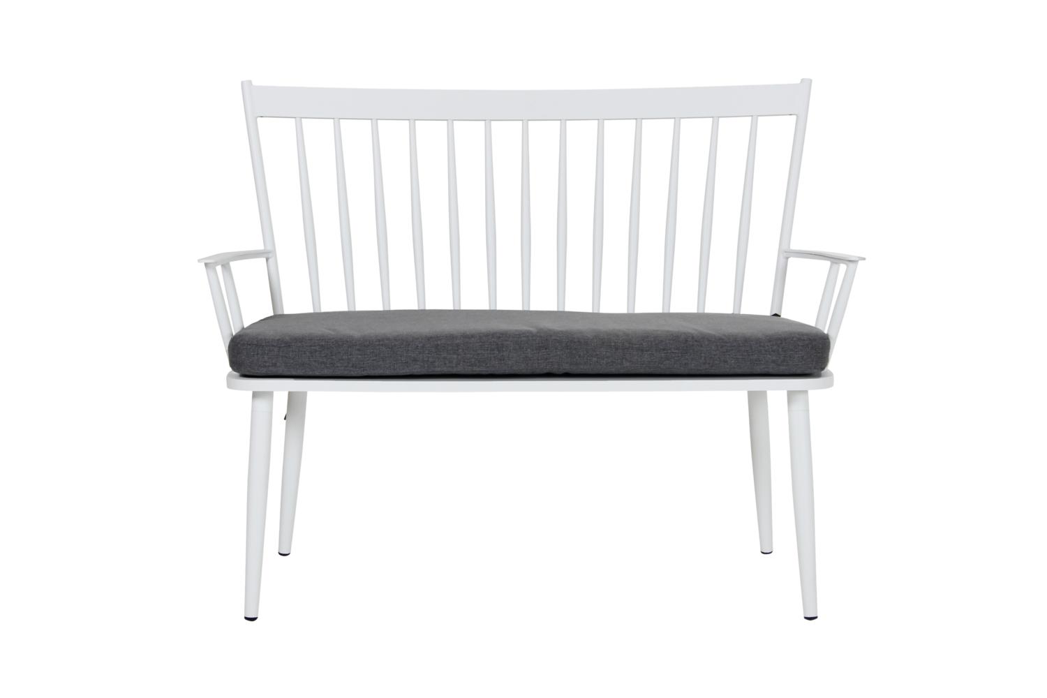 Alvena 2-sitssoffa Vit