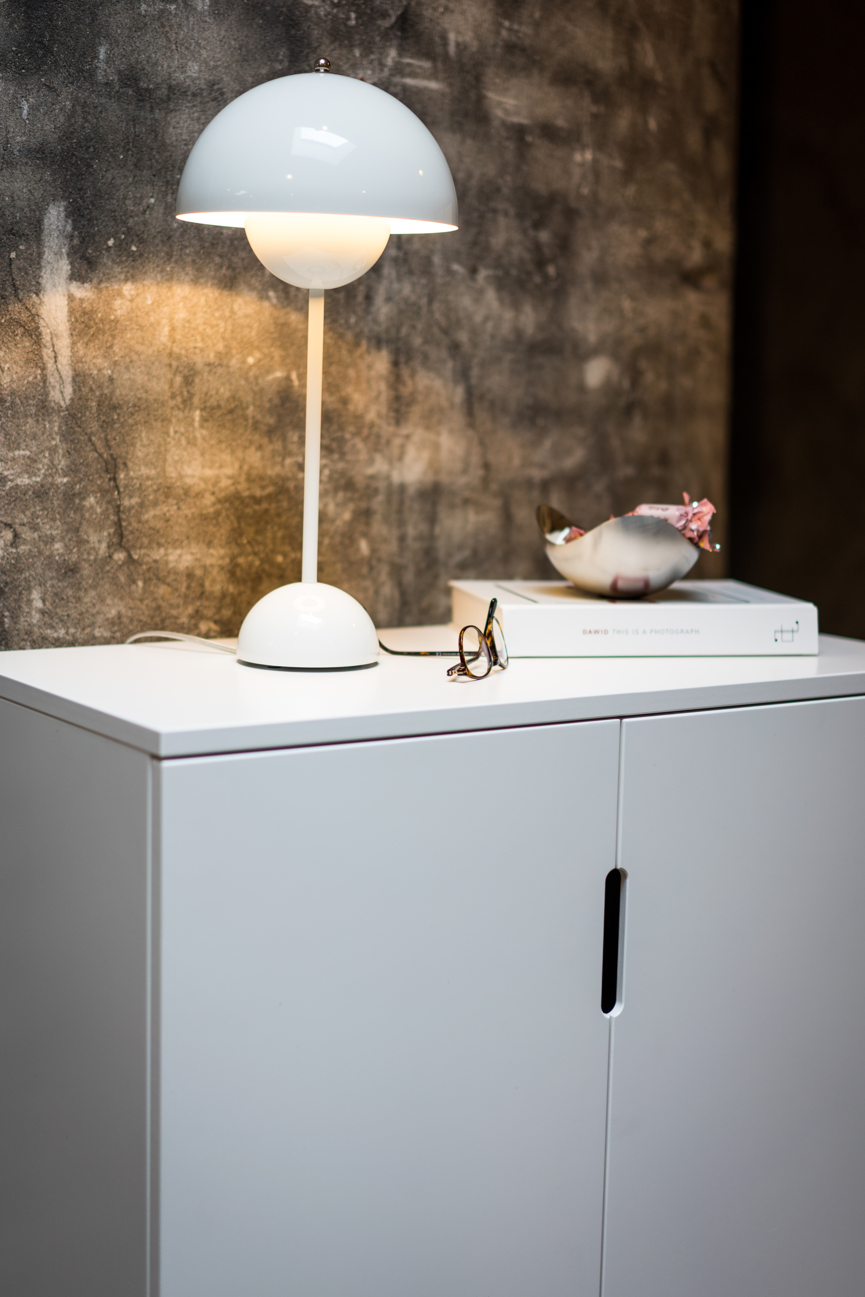 AOKO Extra Hyllplan Vitlack