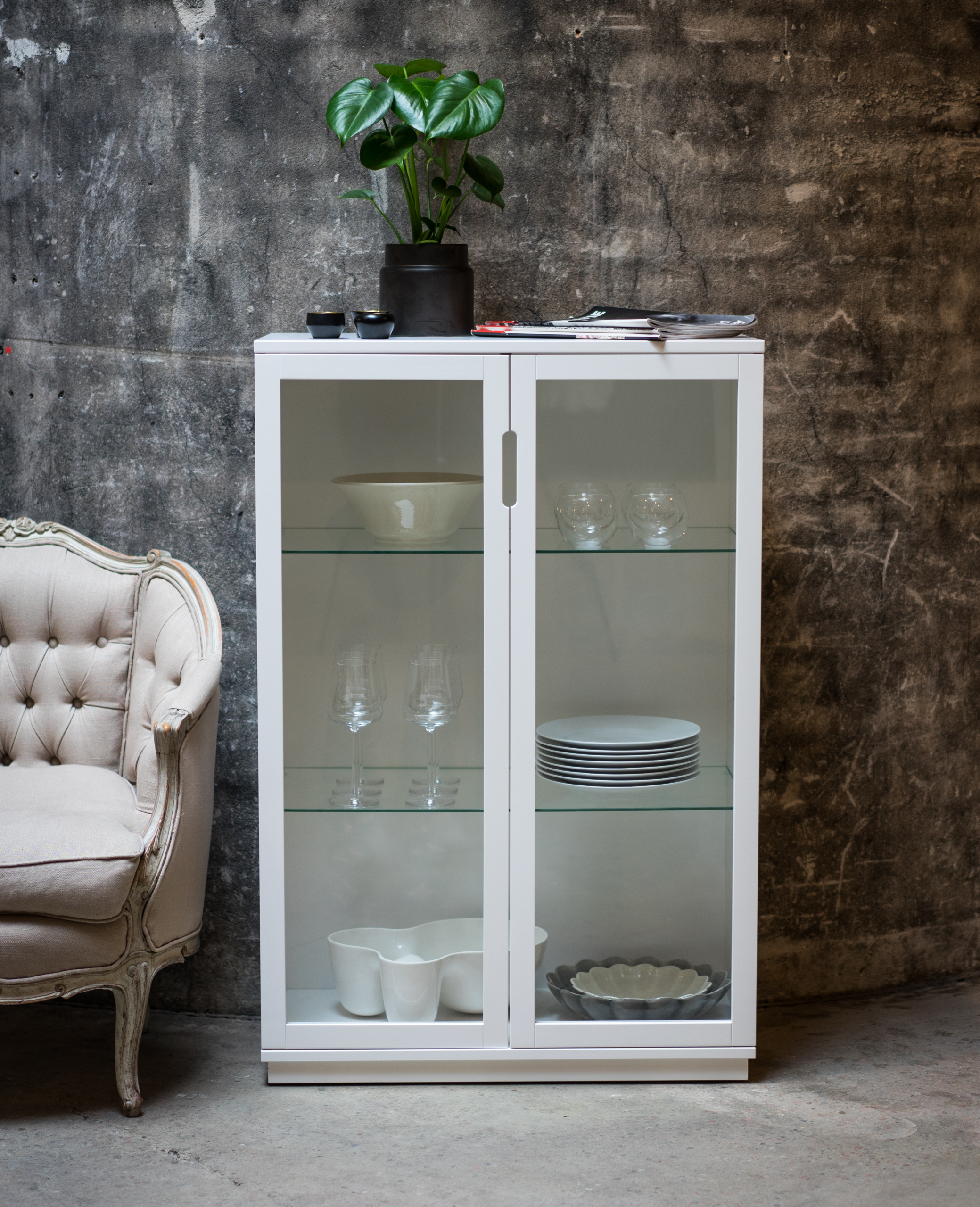 AOKO Extra Hyllplan Glas