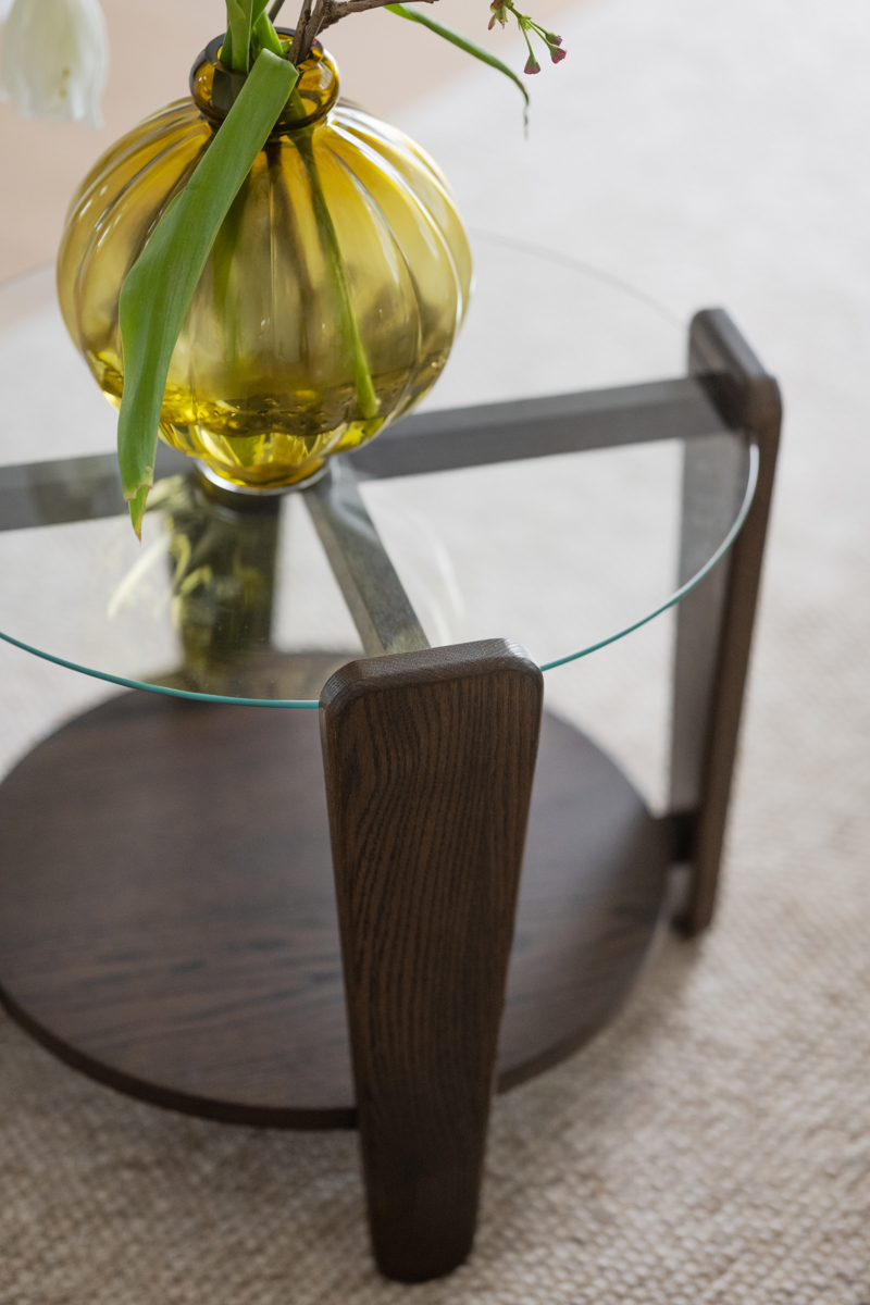 Arran Soffbord, Brun, 52×52 cm