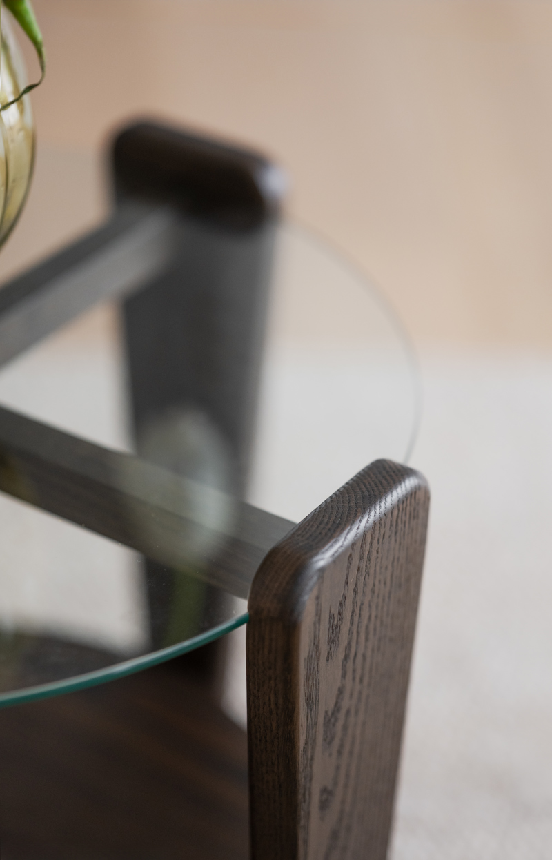 Arran Soffbord, Brun, 52×52 cm