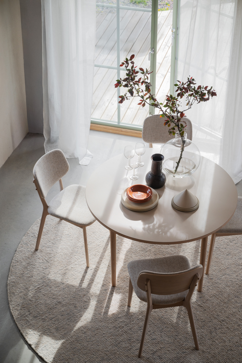 Barrett Stol, Vitpigmenterad/ljusbeige