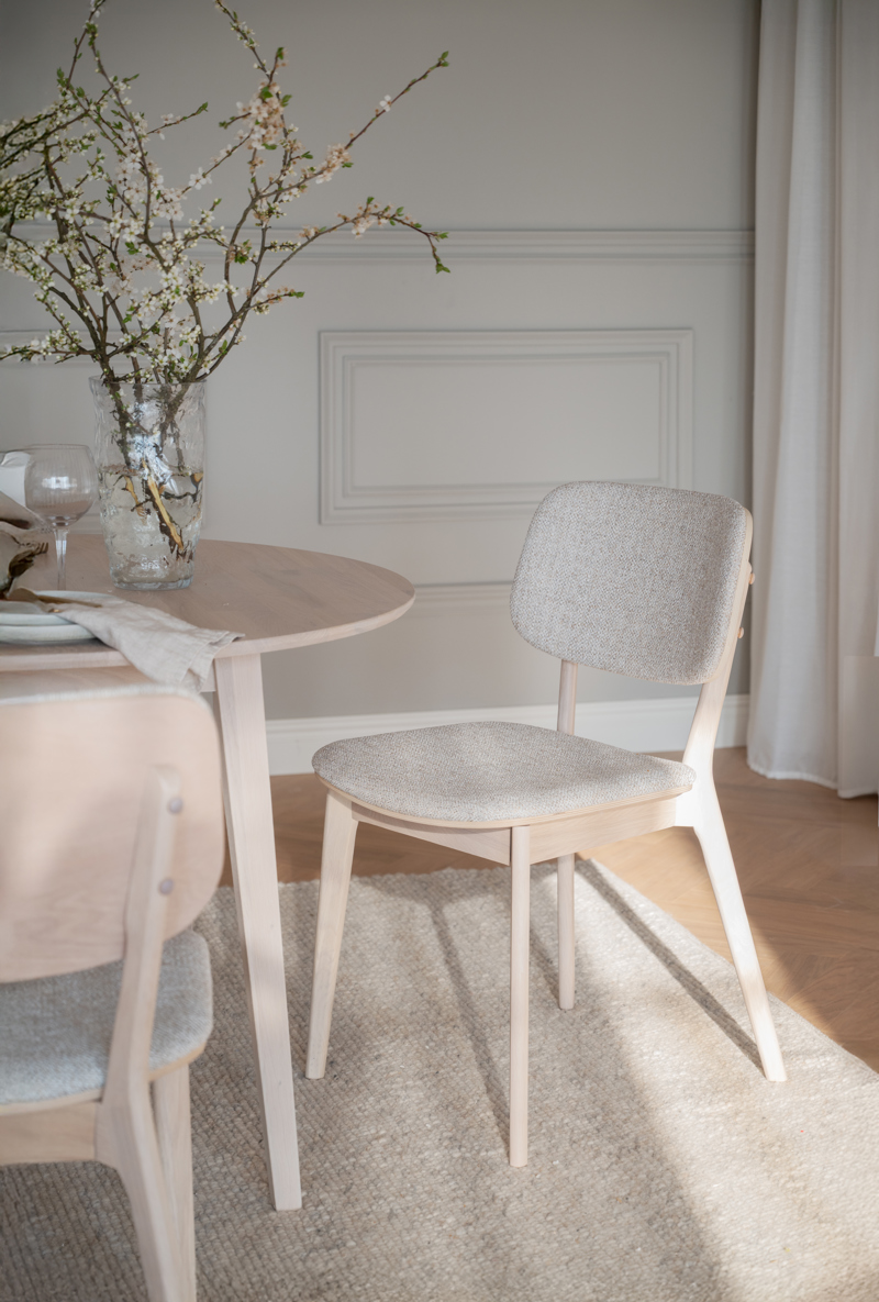 Barrett Stol, Vitpigmenterad/ljusbeige