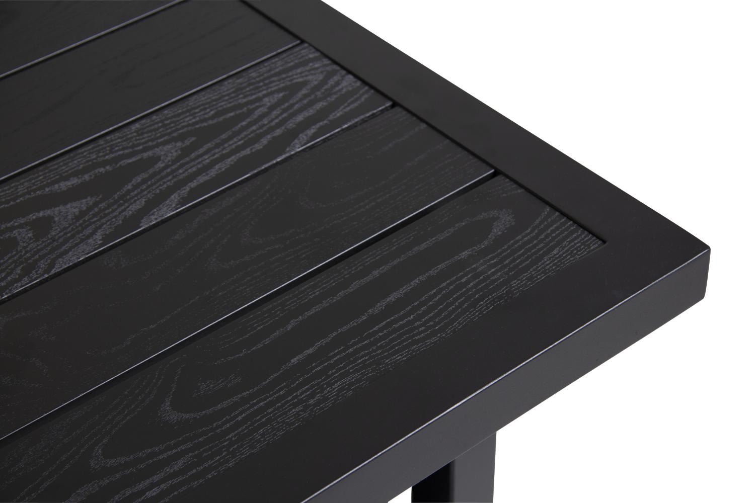 Bergerac hörnbord Svart