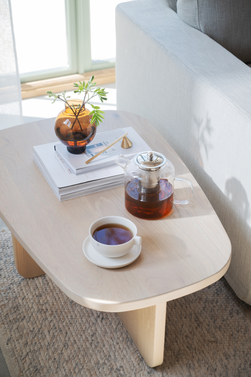 Billings Soffbord, Vitpigmenterad, 89×59 cm