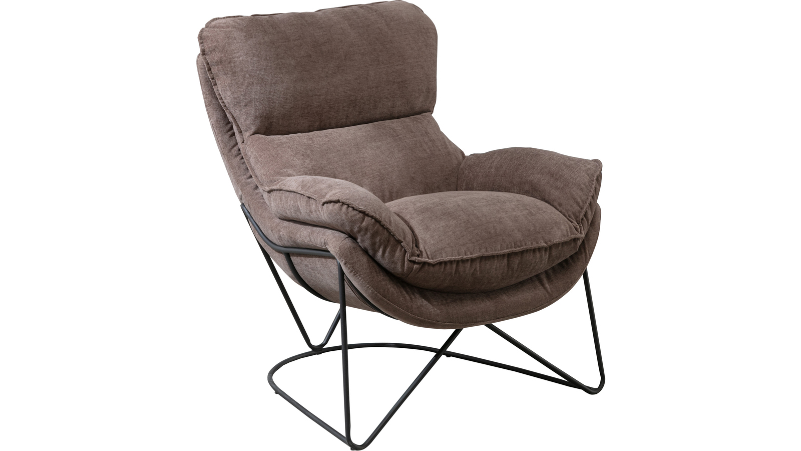 BRAY Fåtölj i tyg Biscuit