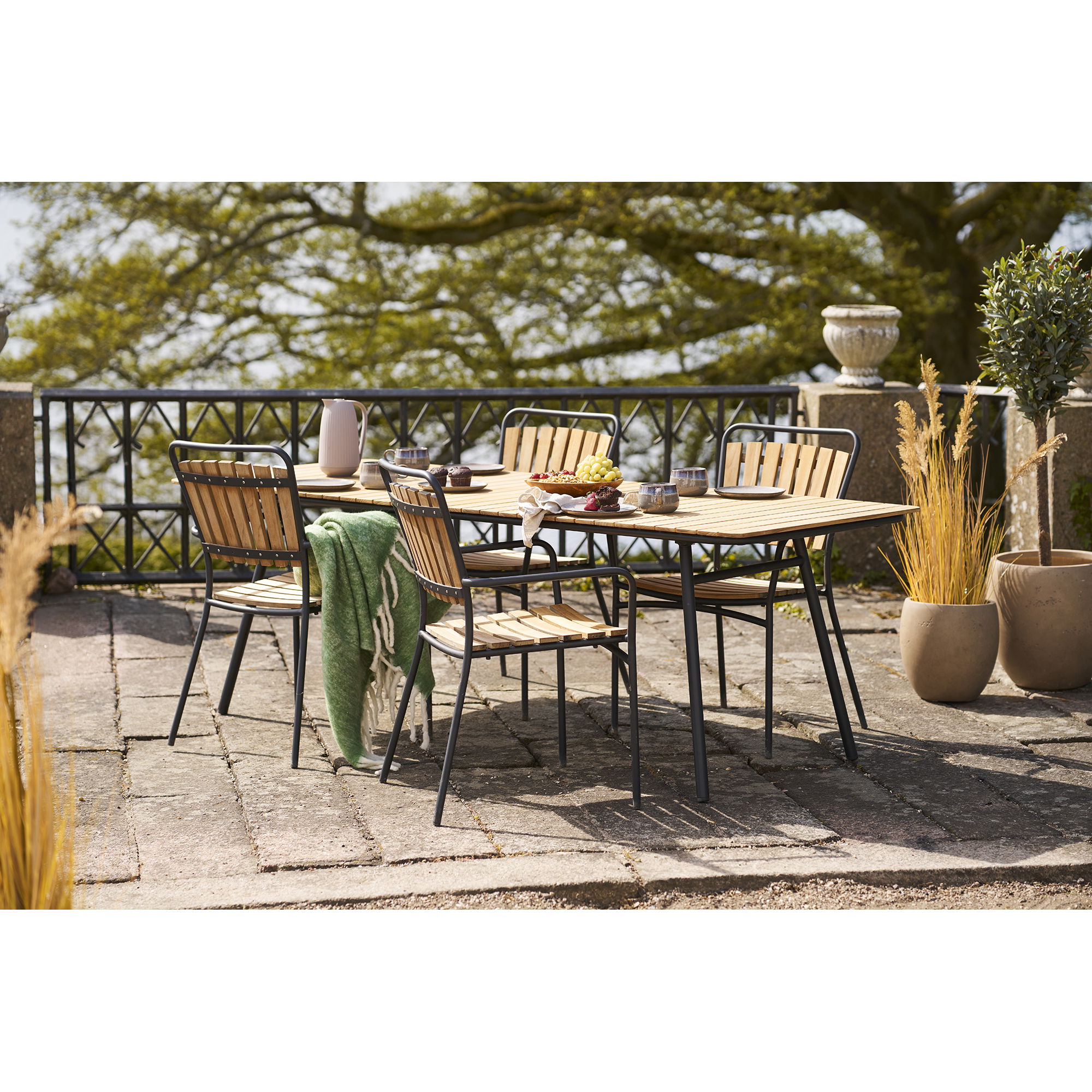 Caramel Plaid – Pläd, ullblandning, grön, 130×170 cm