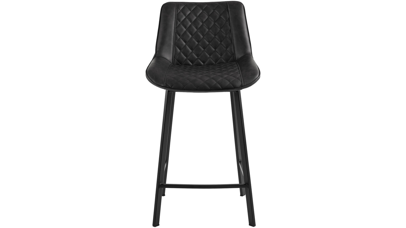COUNTER Barstol i svart pu