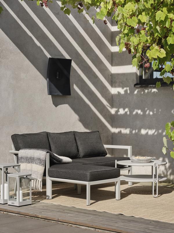 Delia divansoffa Light Grey/Nearly Black