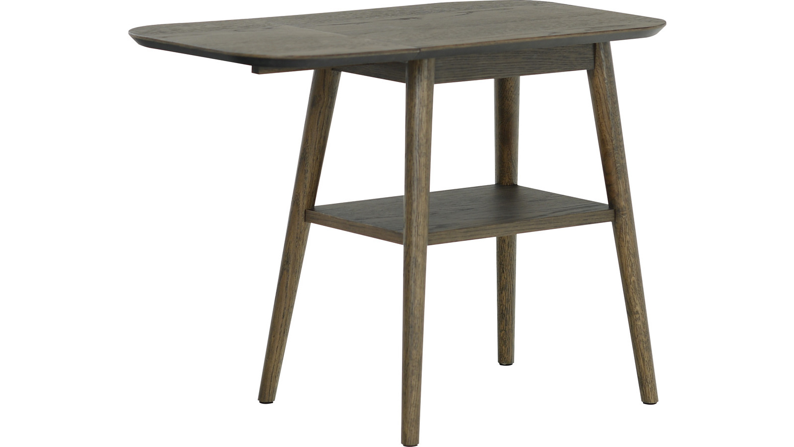 KALMAR Sidobord m klaff, brun