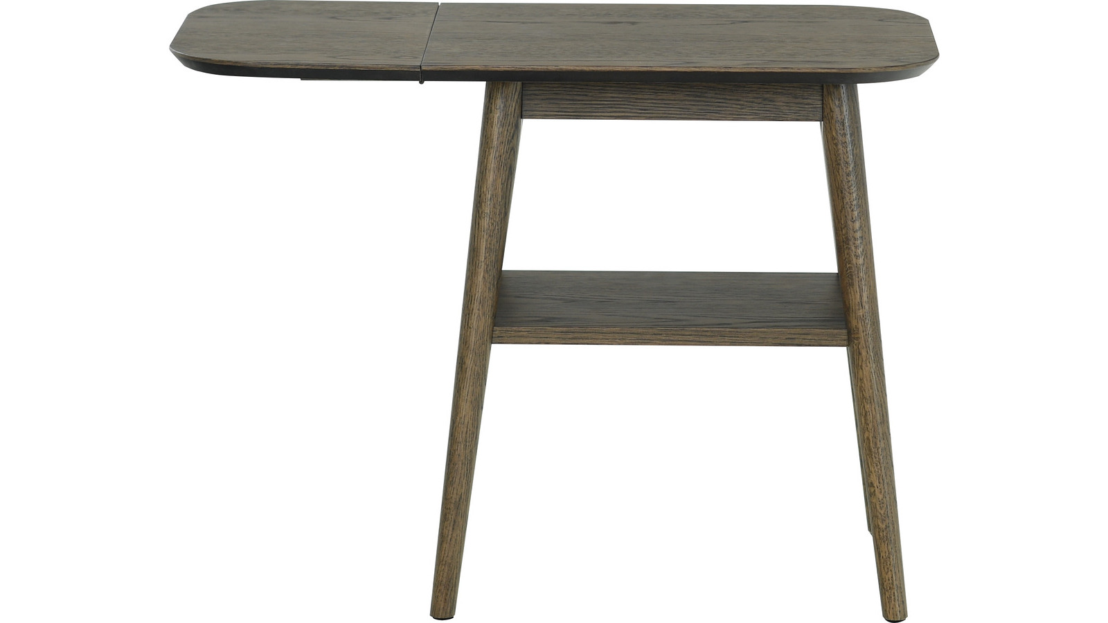 KALMAR Sidobord m klaff, brun