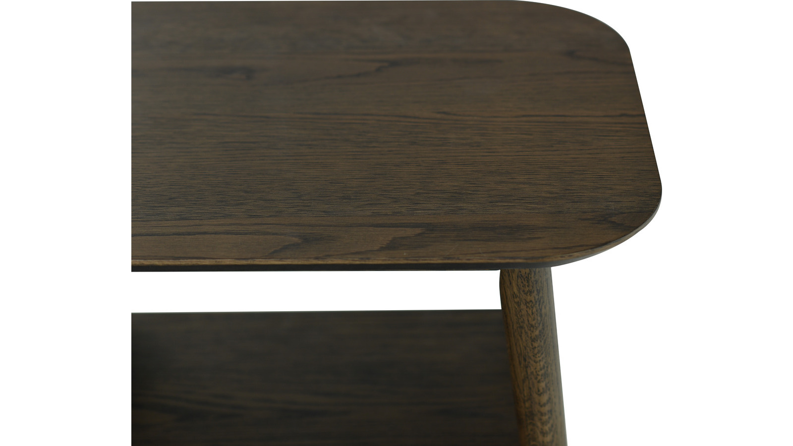 KALMAR Sidobord m klaff, brun