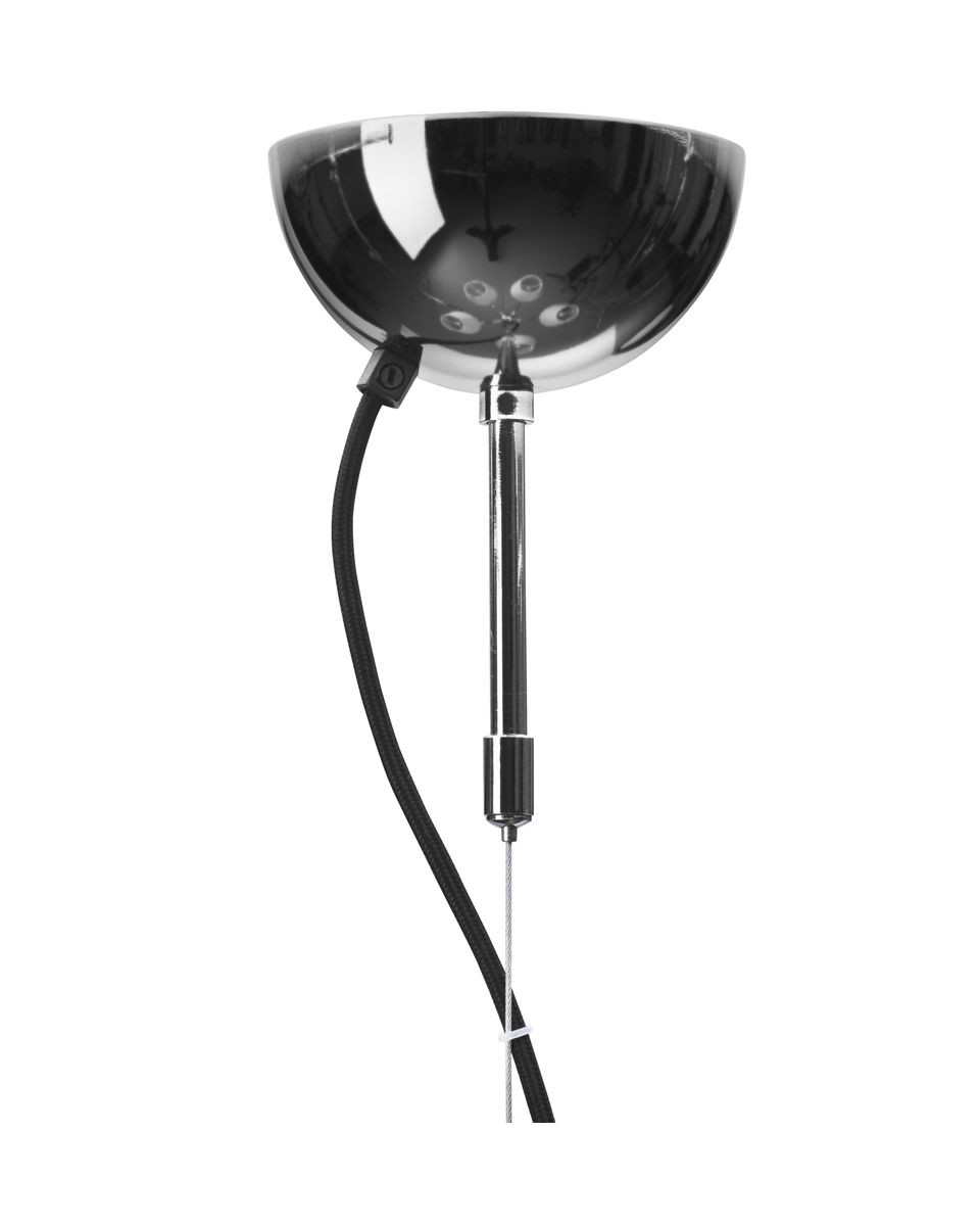 Lynx taklampa krom/vit