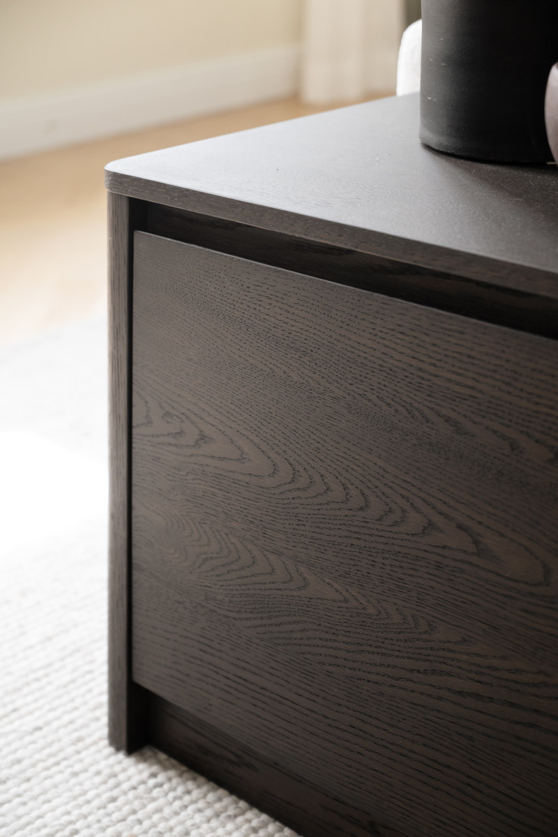 Melstone Sideboard, Brun, 180x40x50 cm