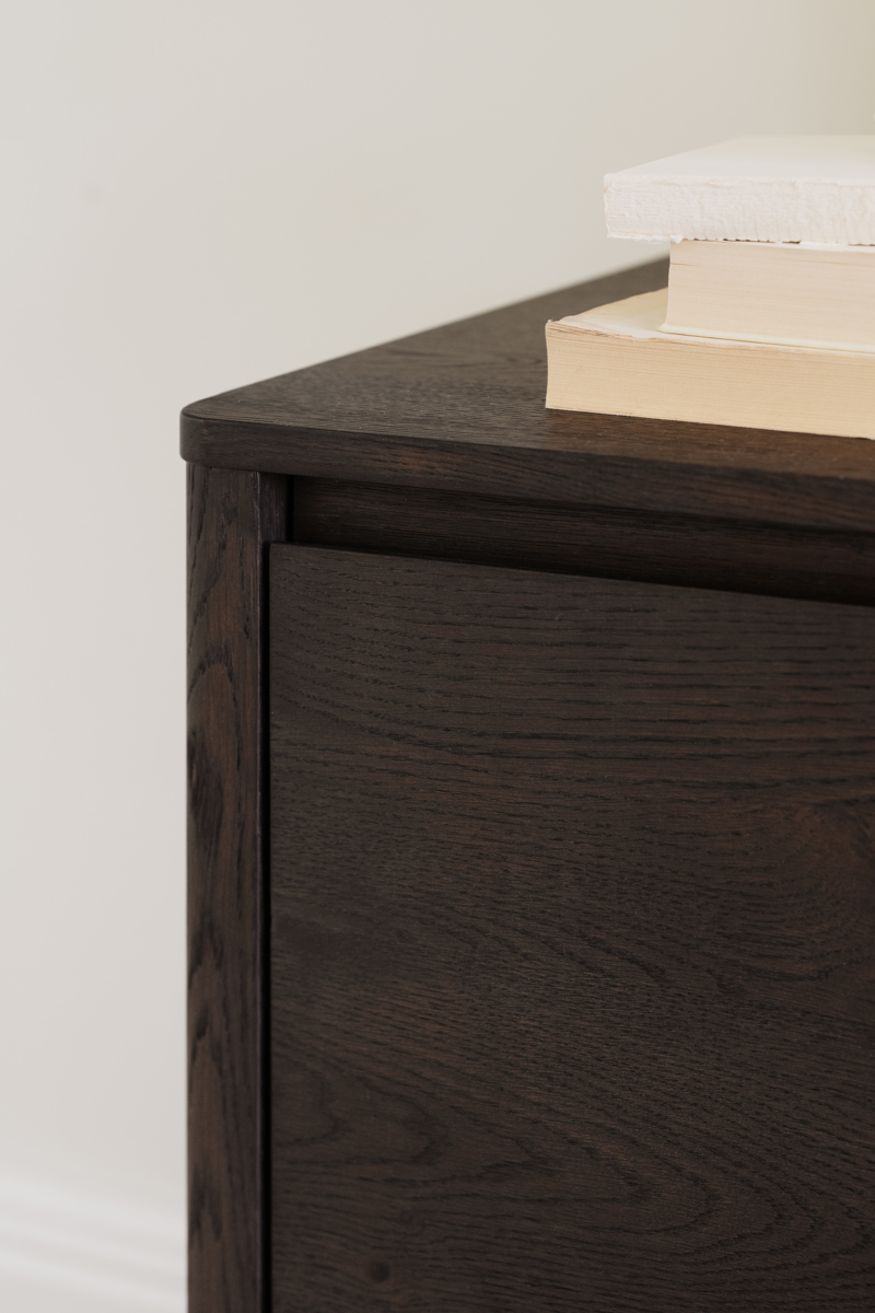 Melstone Sideboard, Brun, 180x40x70 cm