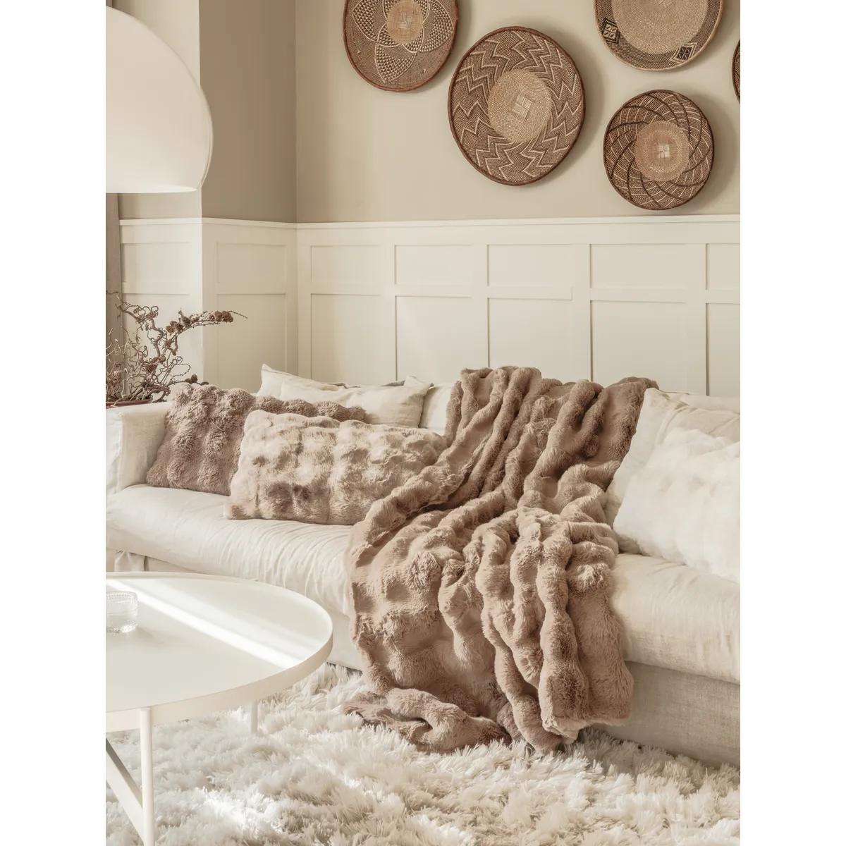 Misty Blanket L – Taupe