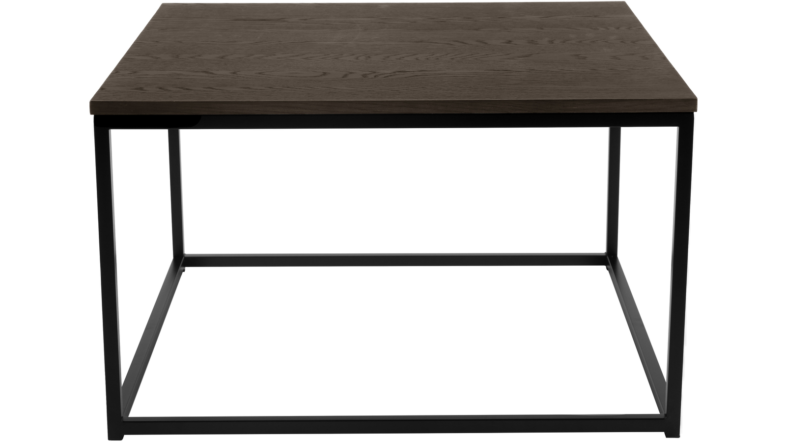 NATALIE Soffbord 80×80 mörkbrun ekfaner