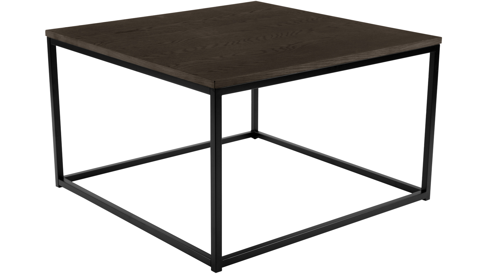 NATALIE Soffbord 80×80 mörkbrun ekfaner