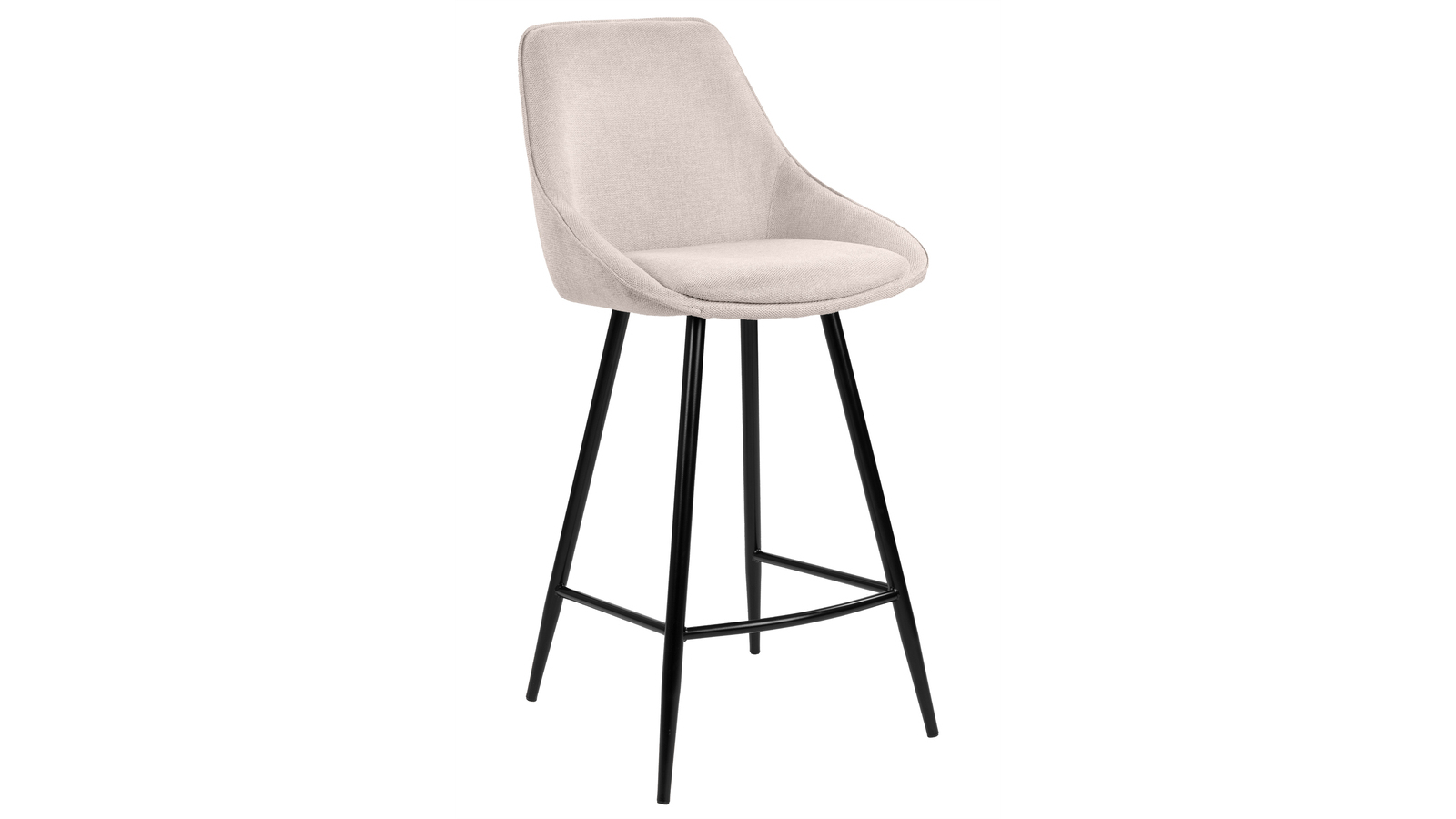 PARADE Barstol 4 ben i beige tyg