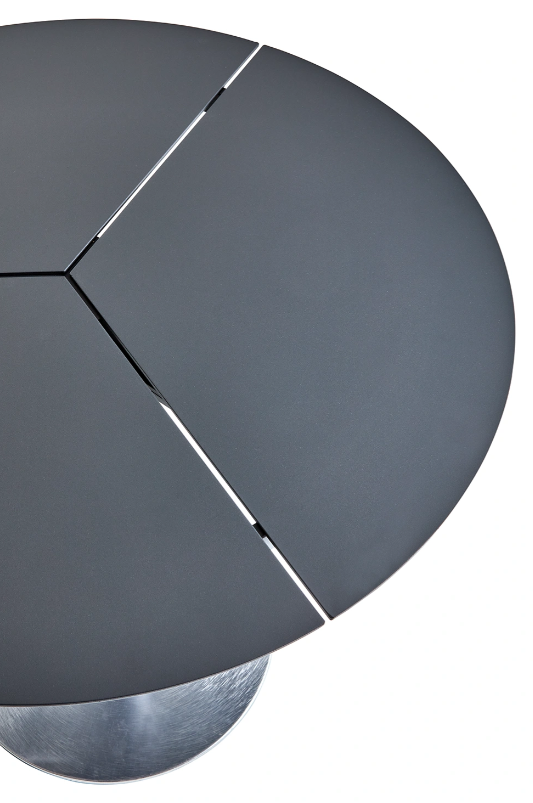 Peace cafébord Antracit