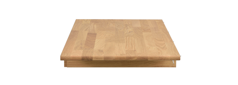 Tyler Iläggsskiva, Ek, 45×120 cm
