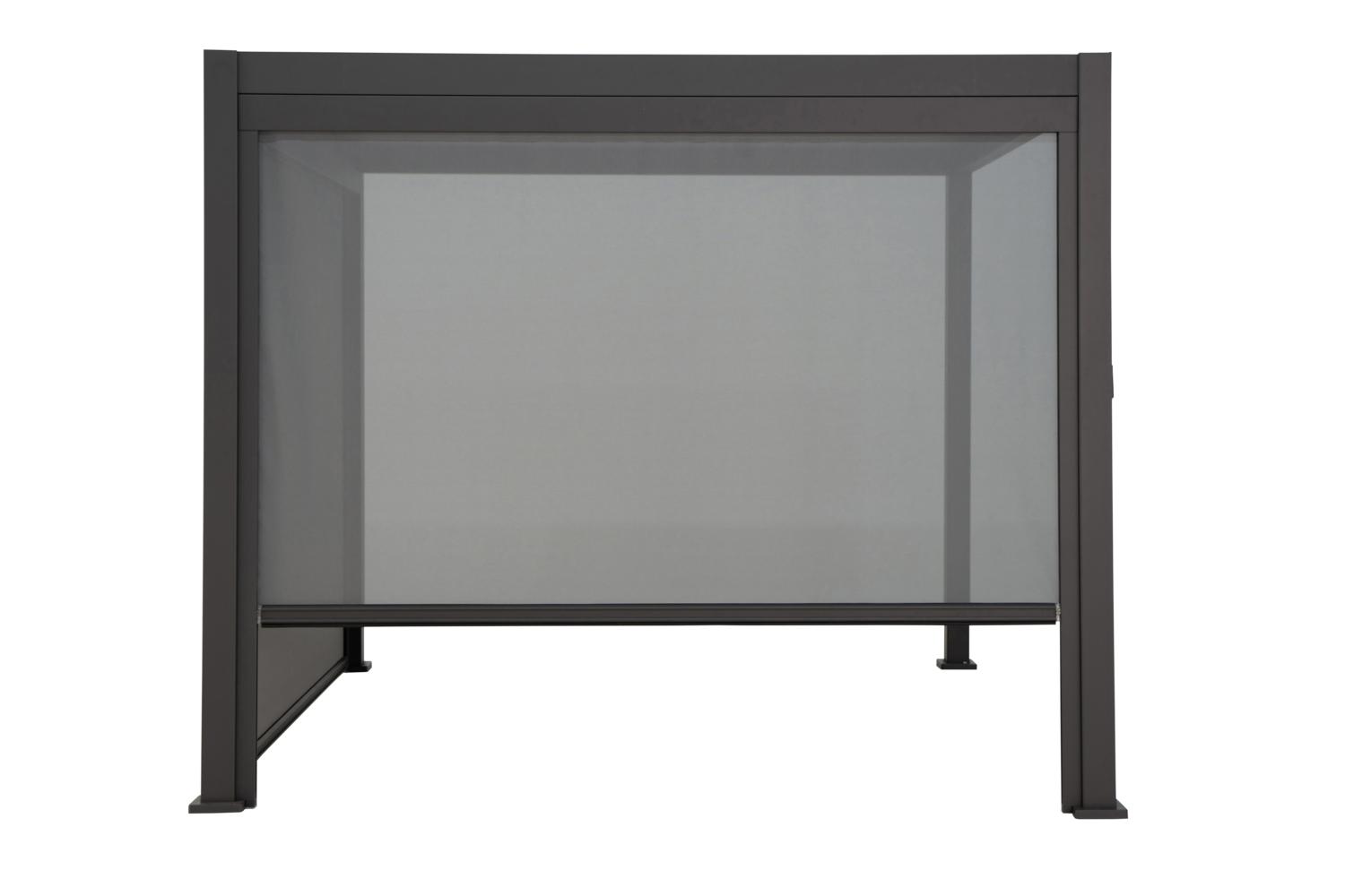 Utsikt sidovägg Antracit