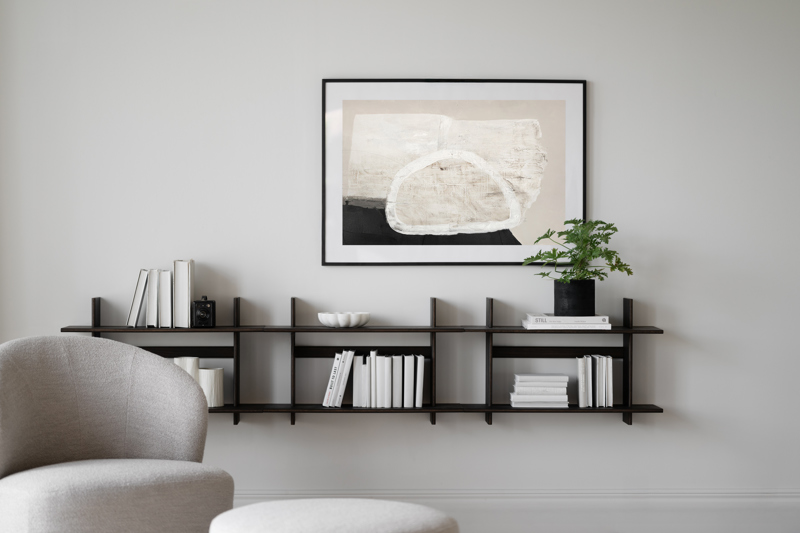 Westlock Hylla, Brun, 75x25x48 cm