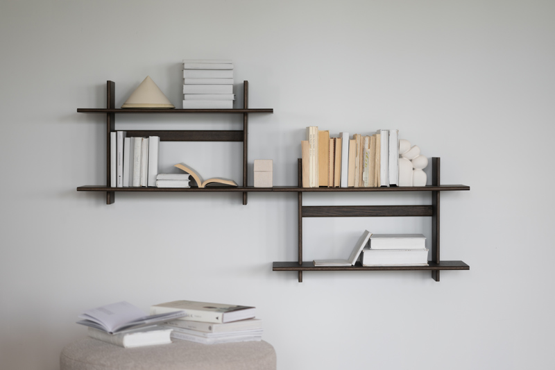 Westlock Hylla, Brun, 75x25x48 cm