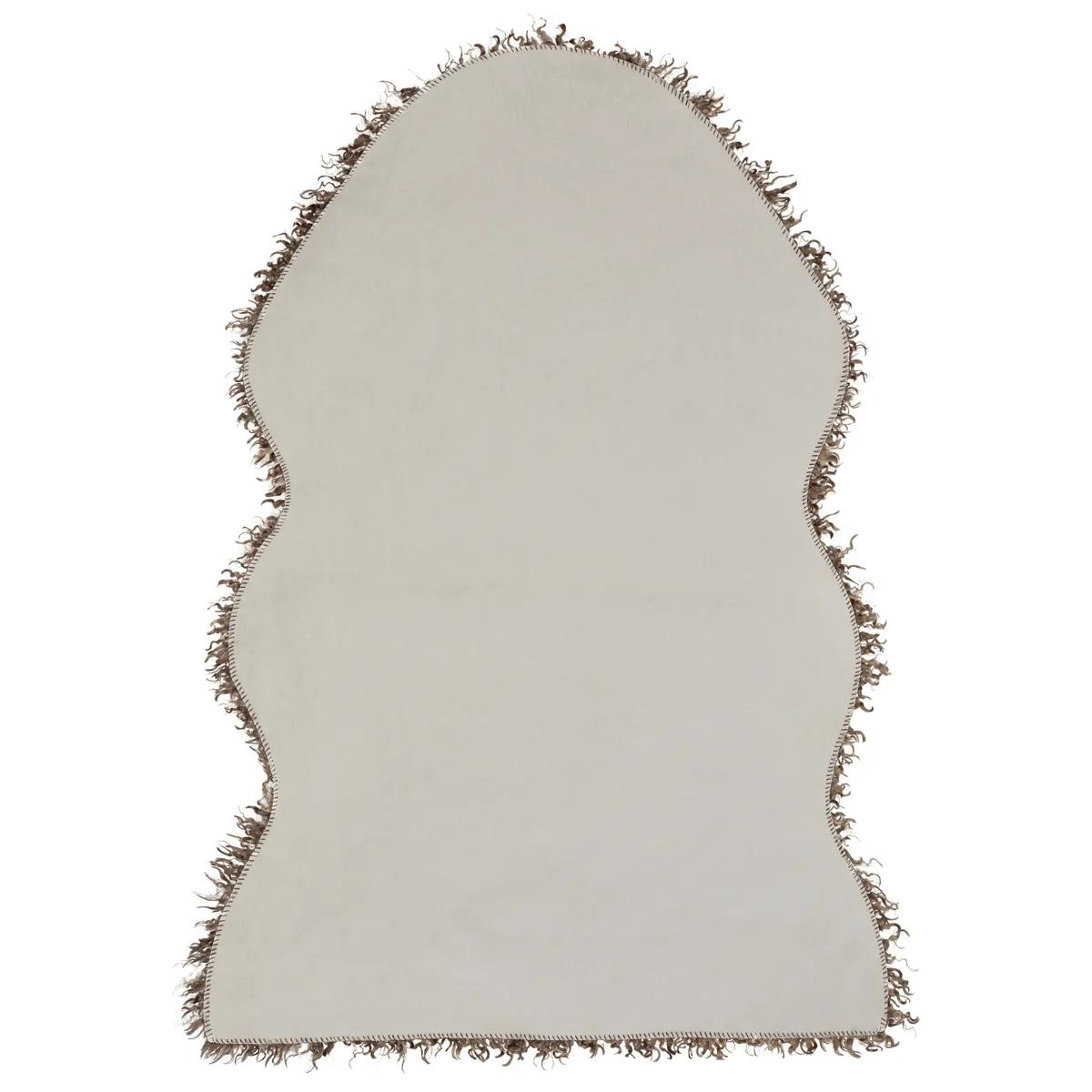 Wooly rug – Brown