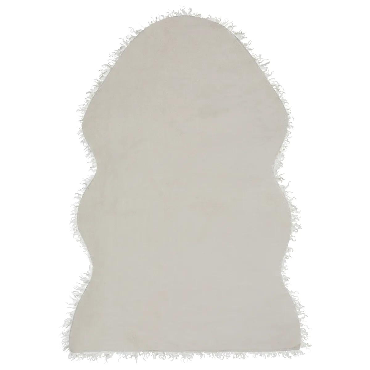 Wooly rug – Light Beige