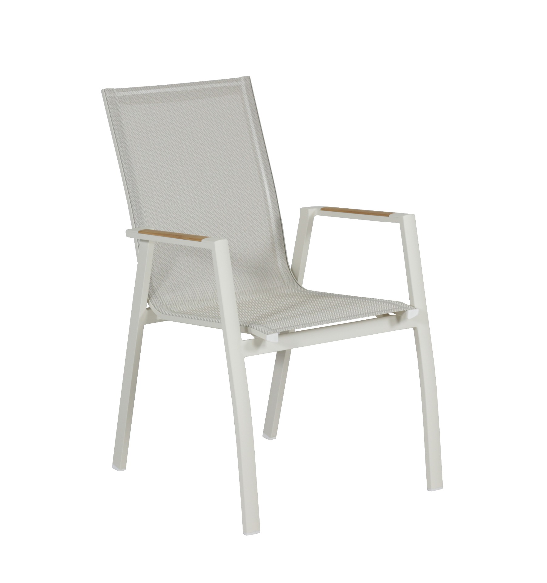 Dallas karmstol teak