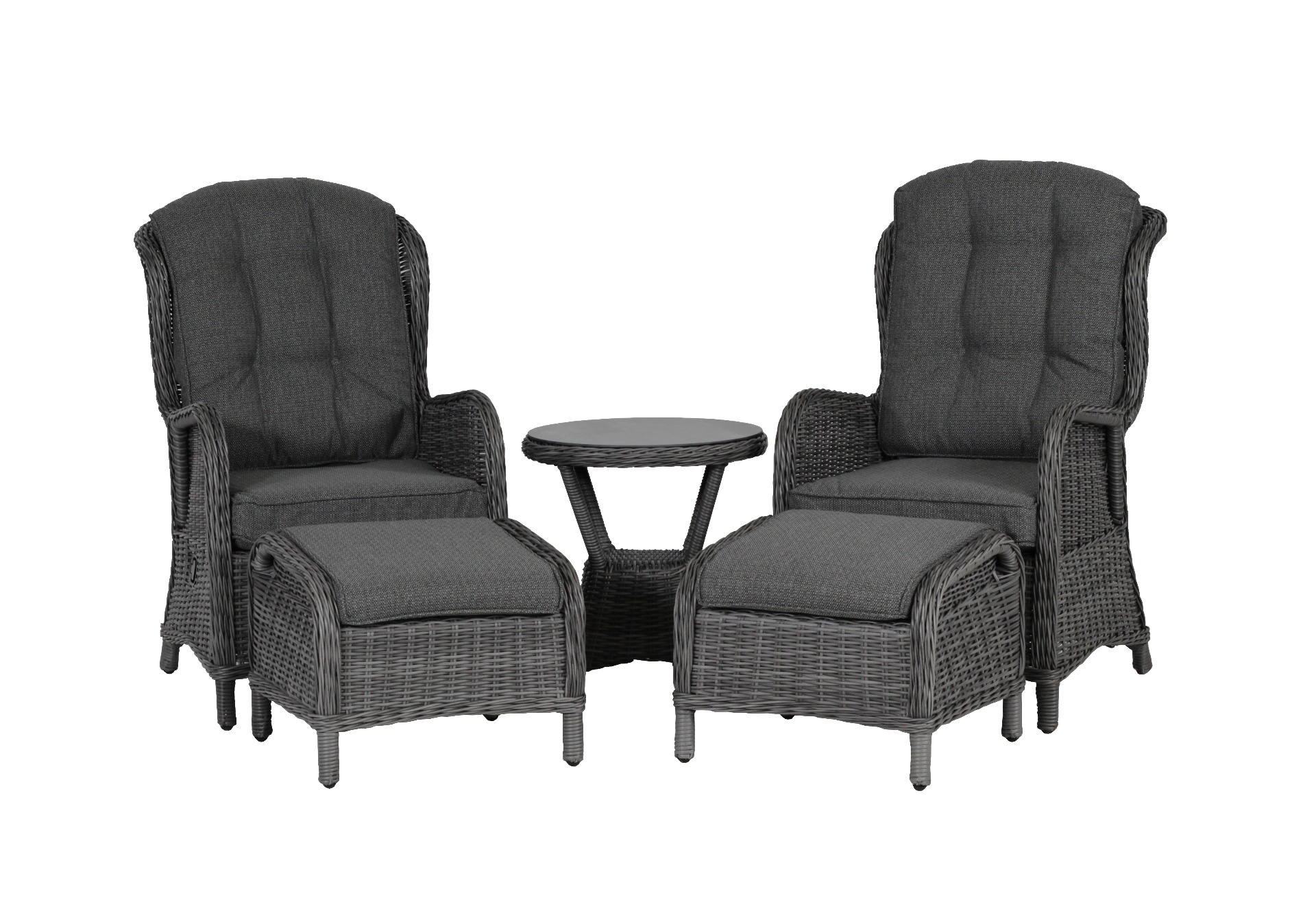 Peru reclinerset antracit