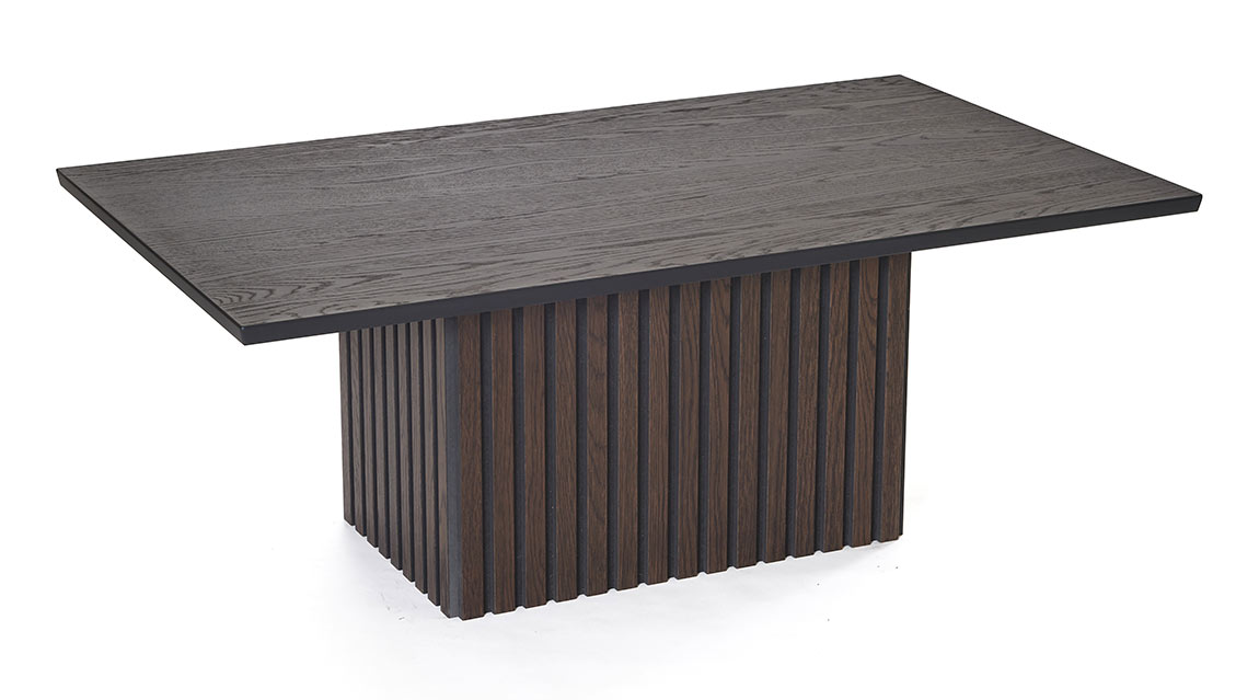Tangent soffbord 120 rökt ek