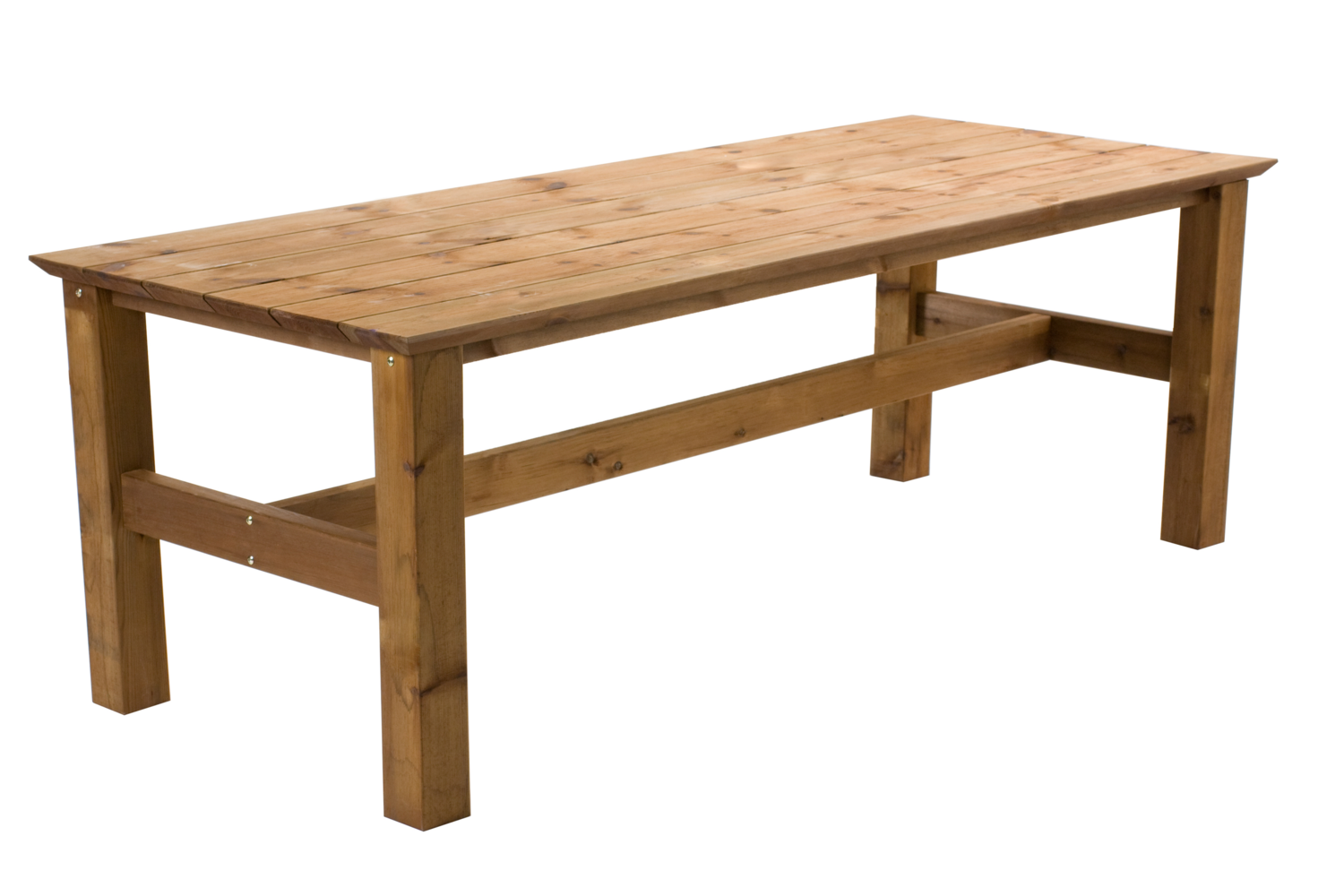 Birka matbord brun