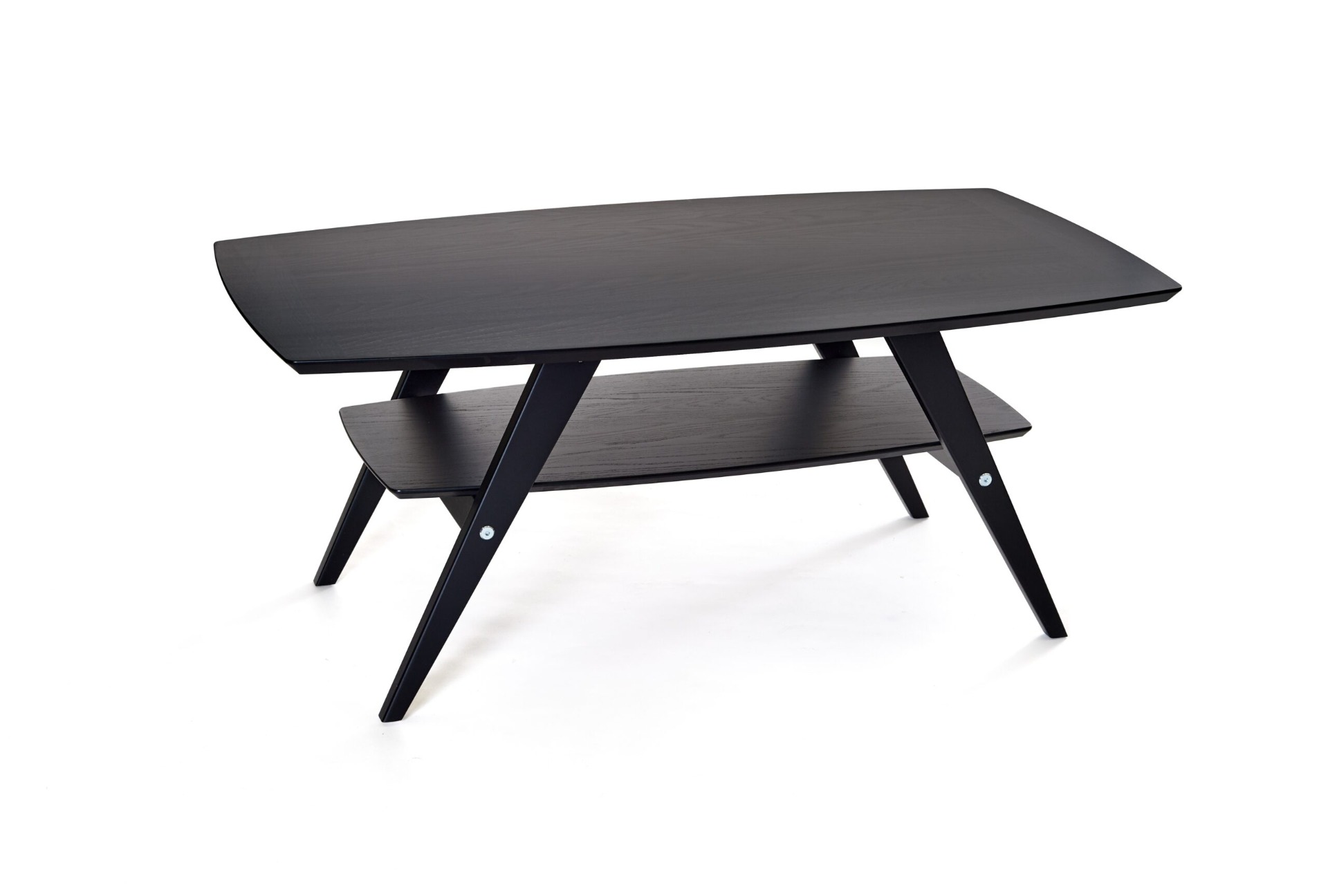 Opus soffbord 120 svartbetsad ek