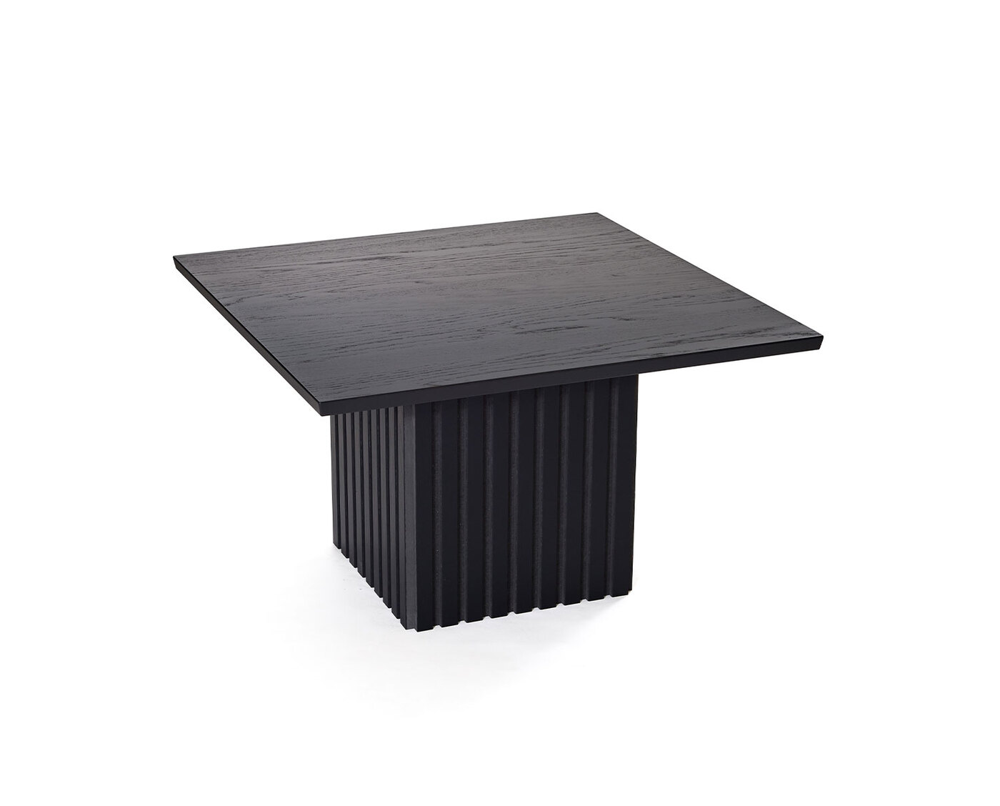 Tangent soffbord 75 Svartbetsad ek